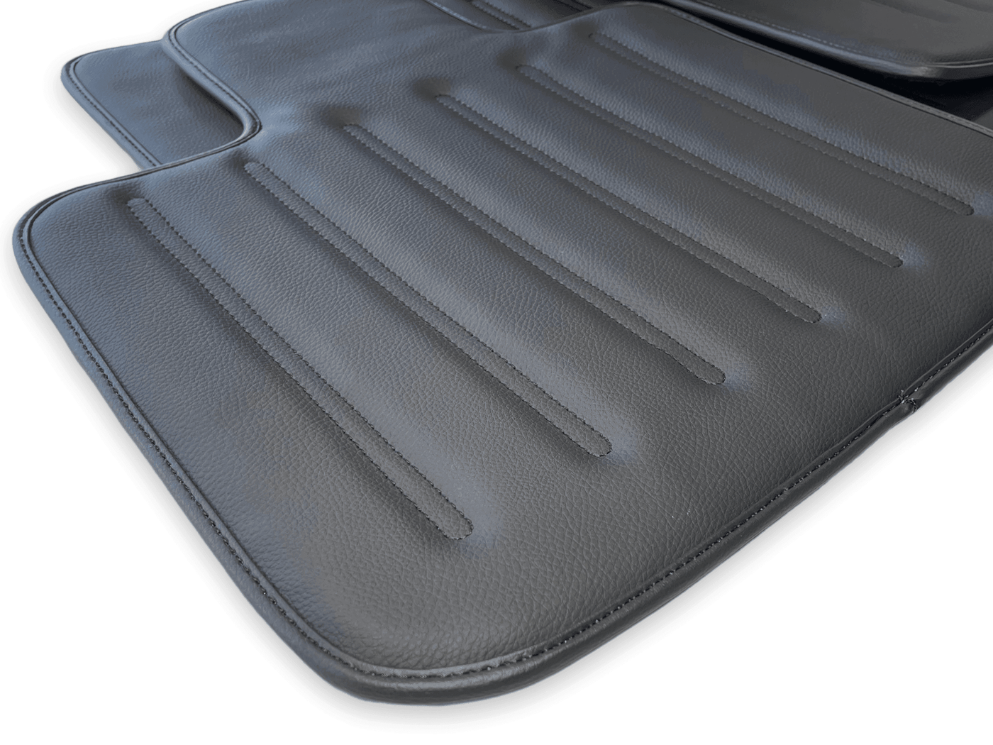 Leather Floor Mats For Rolls Royce Spectre (2023-2024) Black - AutoWin