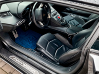 Customizable Floor Mats for Lamborghini Aventador Dark Blue Color