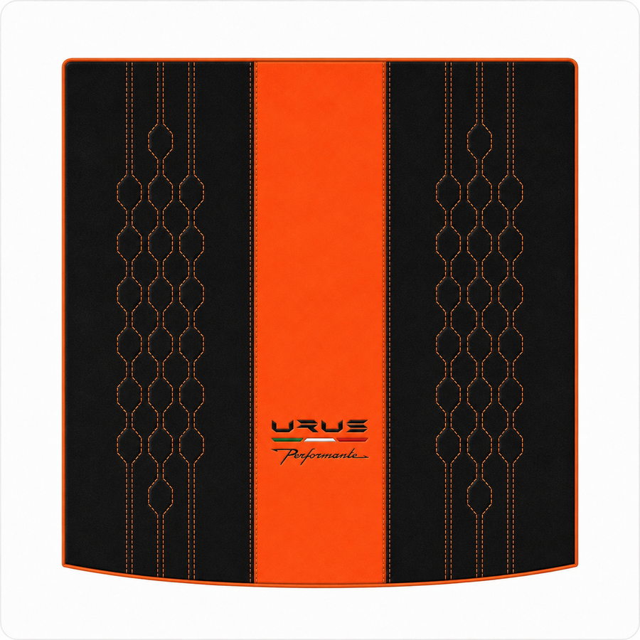 Lamborghini Urus Black Leather Trunk Mat