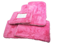 Pink Sheepskin Floor Mats For Rolls Royce Shadow 1965-1977 Er56 Design Brand - AutoWin