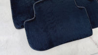 Dark Blue Sheepskin Floor Mats for Rolls-Royce Ghost Series II (2021-2024)