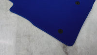 Tapis de voiture bleus pour Chevrolet Corvette C6 (2005-2013)