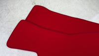 Tapis de voiture rouges pour Chevrolet Corvette C4 (1984-1996)
