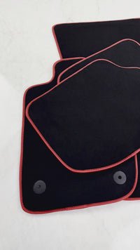 Black Floor Mats For Bentley Continental GT (2018–2023)