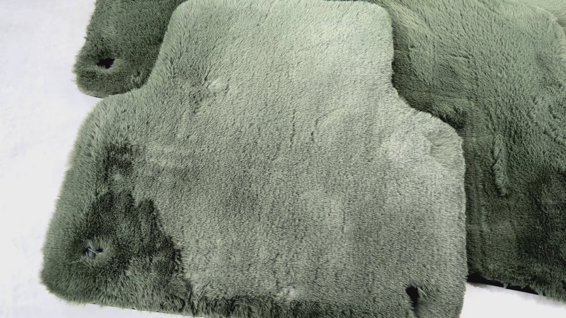 حصائر السيارة من جلد الخروف الأخضر الفاتح الأصلي لبنتلي أرنيج رد لابل RL (1998-2009) - ER56 Design