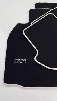 حصائر سيارات سوداء لبورش 911 - 997 (2005-2011) تصميم ER56