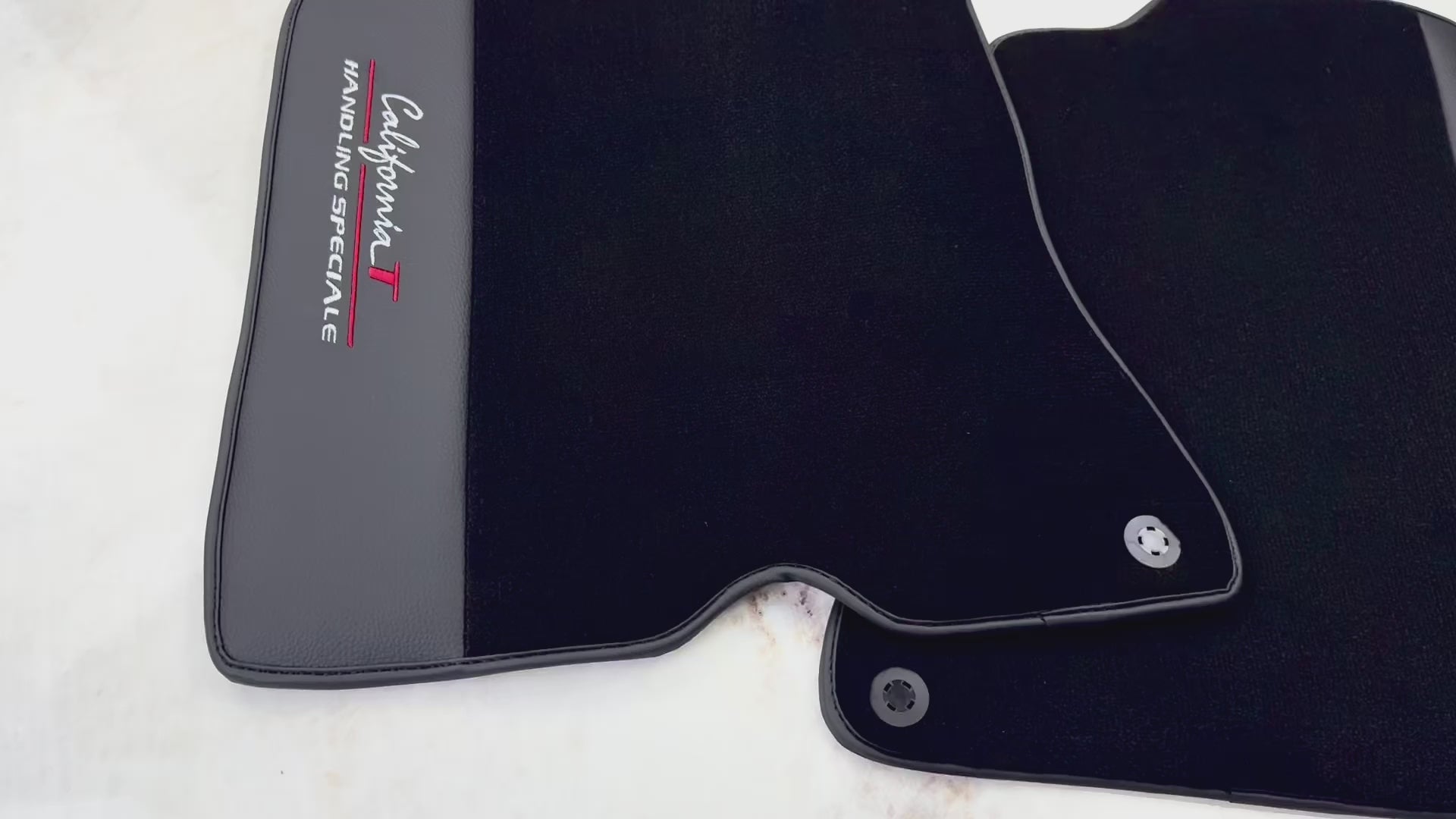 Floor Mats for Ferrari California T (2015-2018) Leather | Handling Speciale - AutoWin