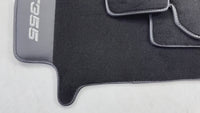 Black Floor Mats For Ferrari F355 1994-1999 With Leather