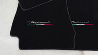 Customizable Black Floor Mats for Alfa Romeo 4C (2013-2024) Coupe