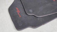 Alfombrillas de Alcantara para Ferrari 488 Spider 2016-2022 con costura roja