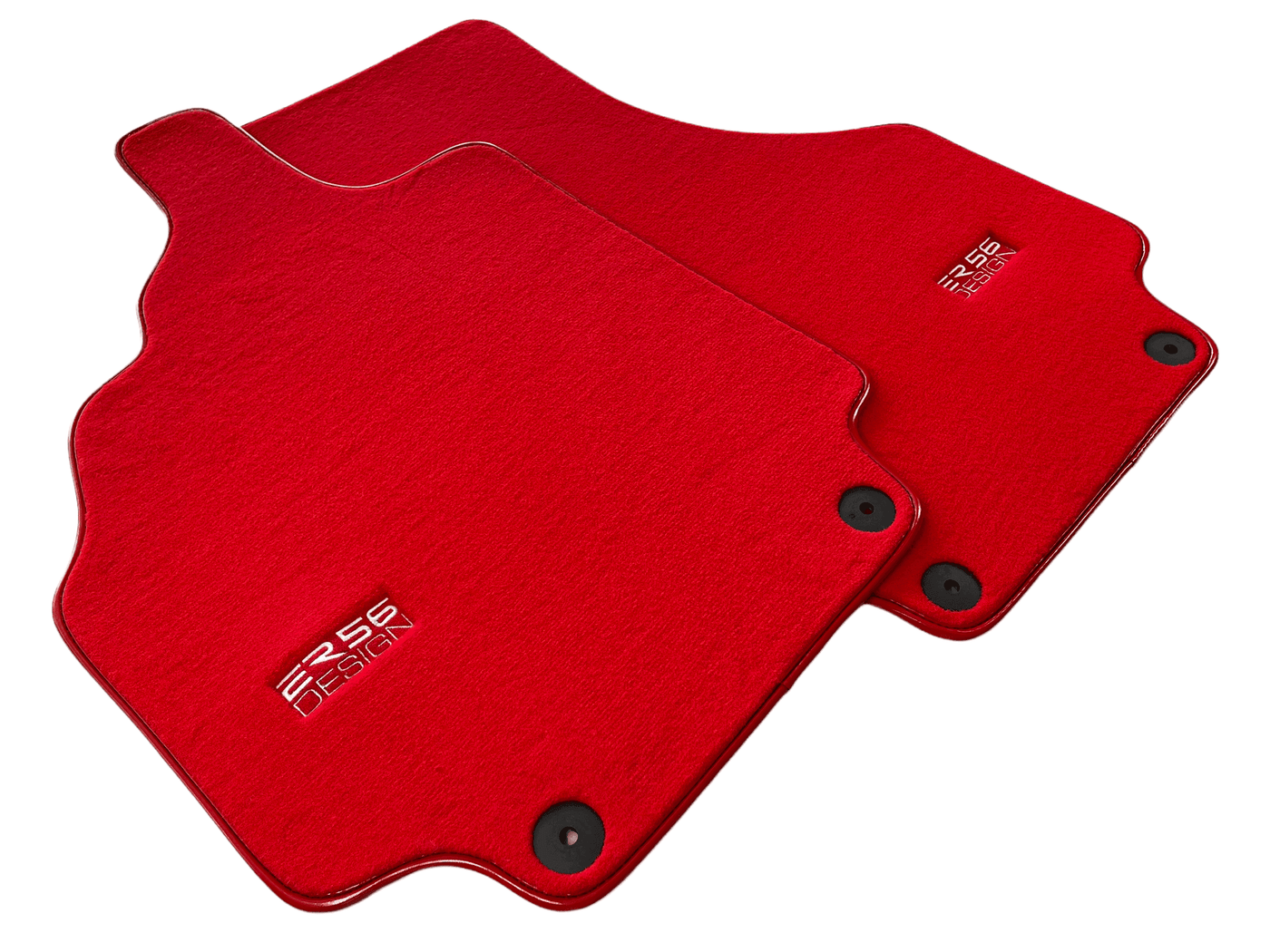 Red Floor Mats for Audi R8 2007-2015 ER56 Design - AutoWin