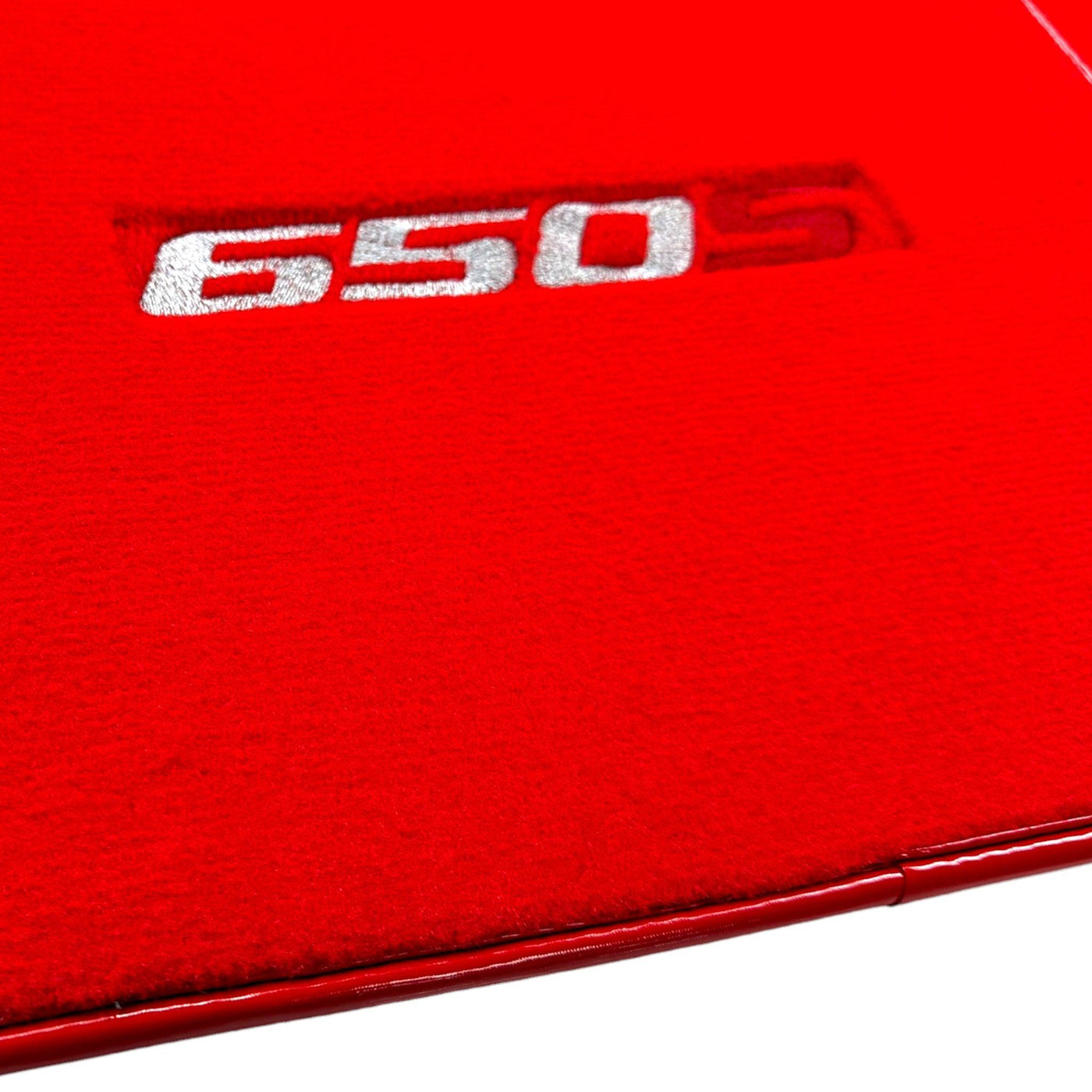 Red Floor Mats For McLaren 650S Tailored - AutoWin