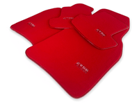 Red Floor Mats for Porsche 911 - 964 (1989-1994) - AutoWin