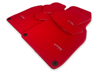 Red Floor Mats for Porsche 911 - 991 (2012-2019) | ER56 Design - AutoWin