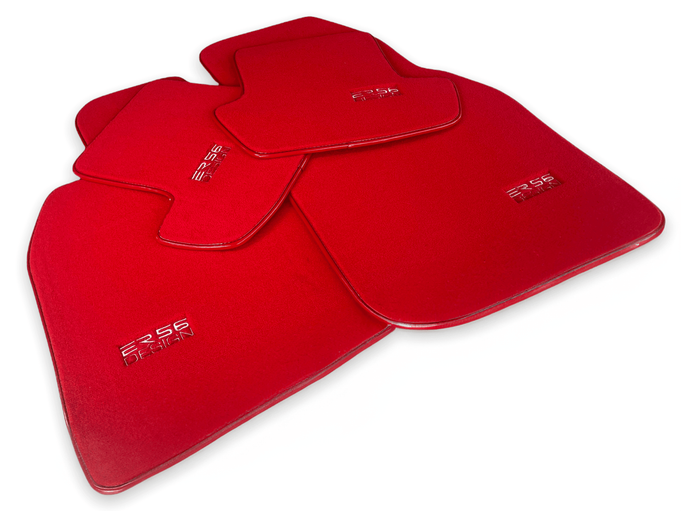 Red Floor Mats for Porsche 911 - Classic (1963-1989) - AutoWin