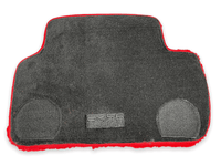 Red Sheepskin Floor Mats For Rolls Royce Shadow 1965-1977 Er56 Design Brand - AutoWin