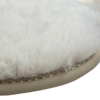 White Sheepskin Floor Mats for Bentley Continental GTC (2011-2018) ER56 Design - AutoWin