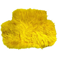 Yellow Sheepskin Floor Mats for Rolls Royce Ghost Series II (2021-2024) ER56 Design Brand - AutoWin