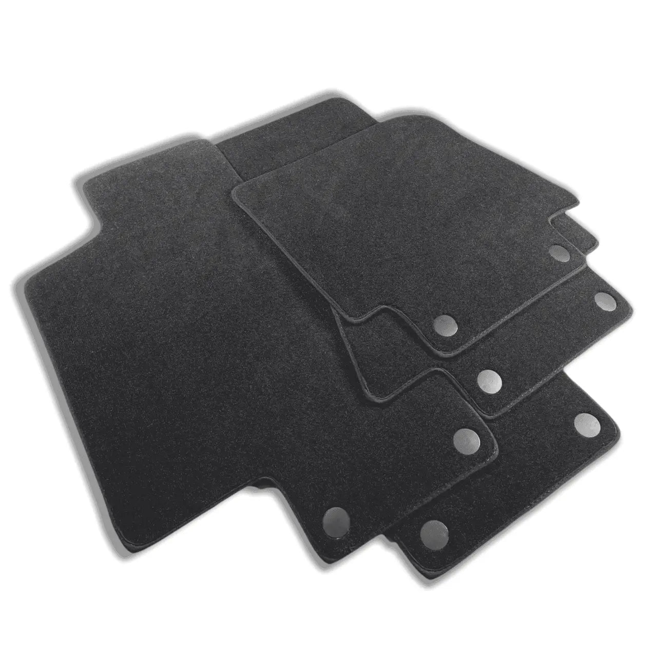Floor Mats For Maserati GranCabrio I (2010-2019) Black - AutoWin