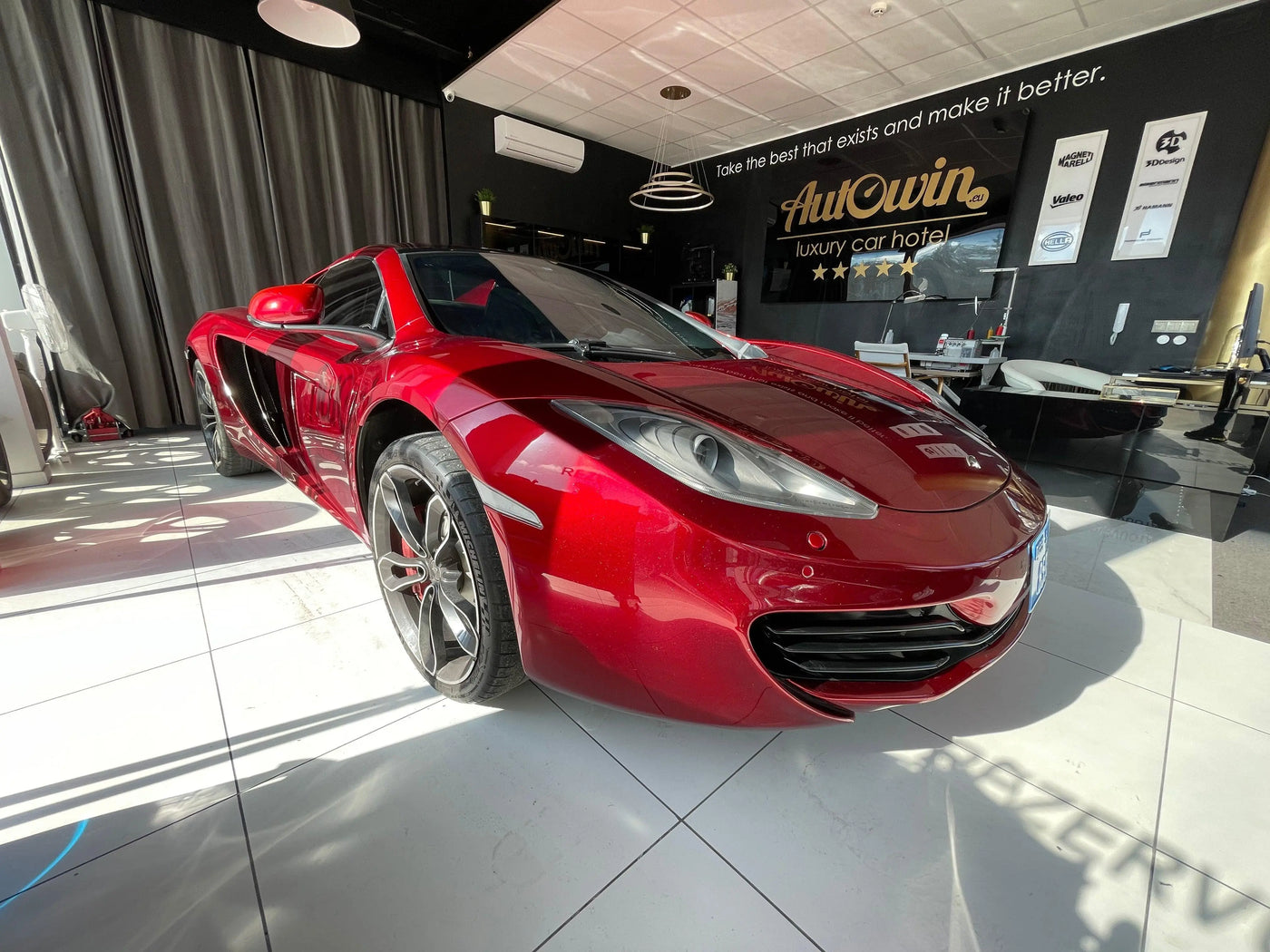 Floor Mats For McLaren MP4 12C Black Tailored Carpets Set ROVBUT - AutoWin