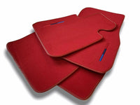 Red Floor Mats For BMW 4 Series F36 Gran Coupe With M Package - AutoWin