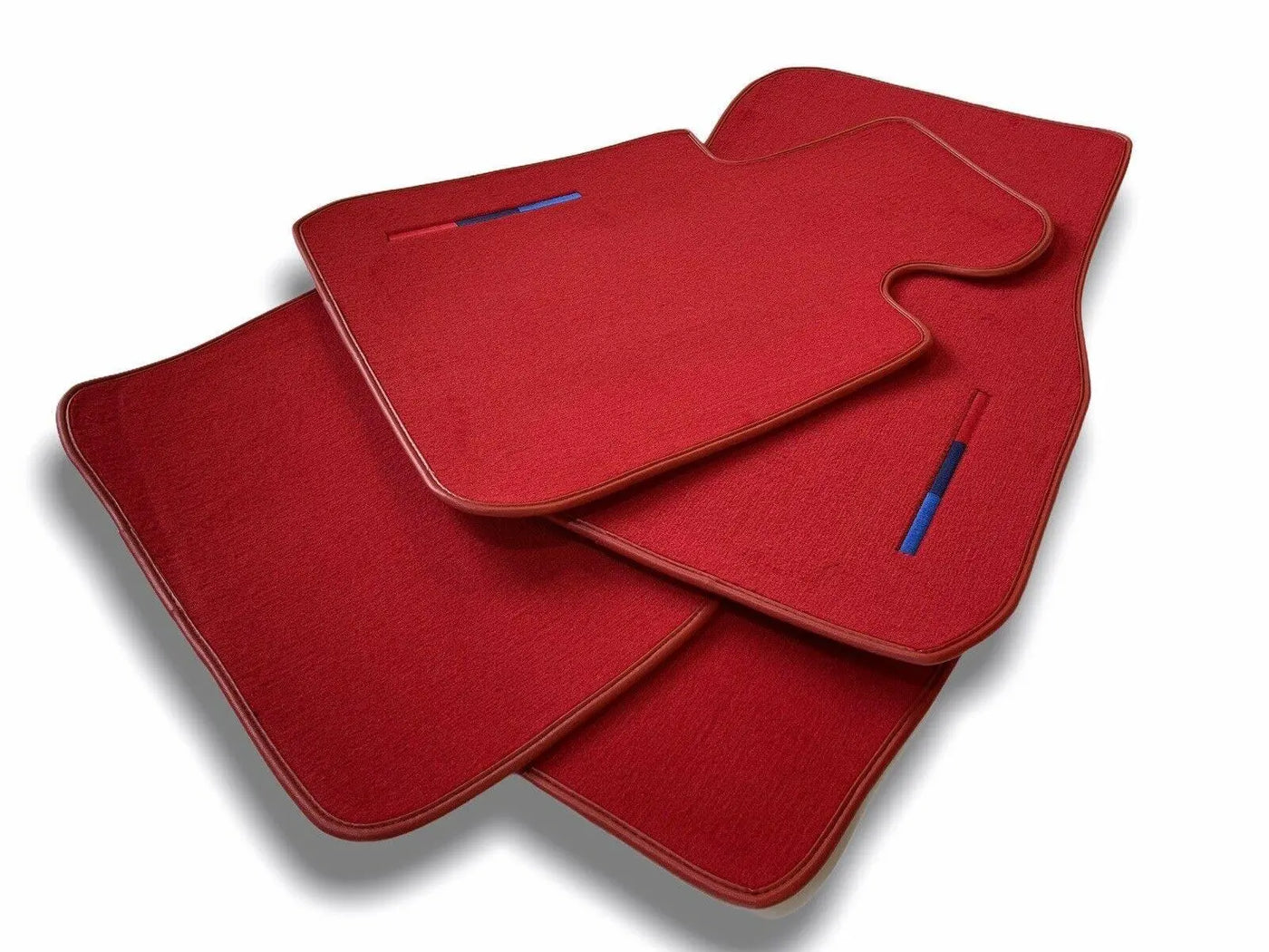 Red Floor Mats For BMW X4 Series F26 With M Package - AutoWin