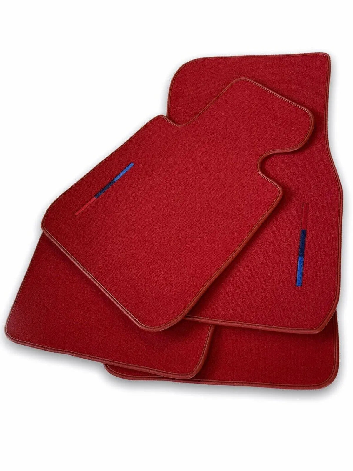 Red Mats For BMW 5 Series G30 With M Package - AutoWin