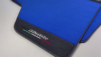 Tappeti Auto Blu per Lamborghini Diablo 1990-2001 in Pelle Alcantara