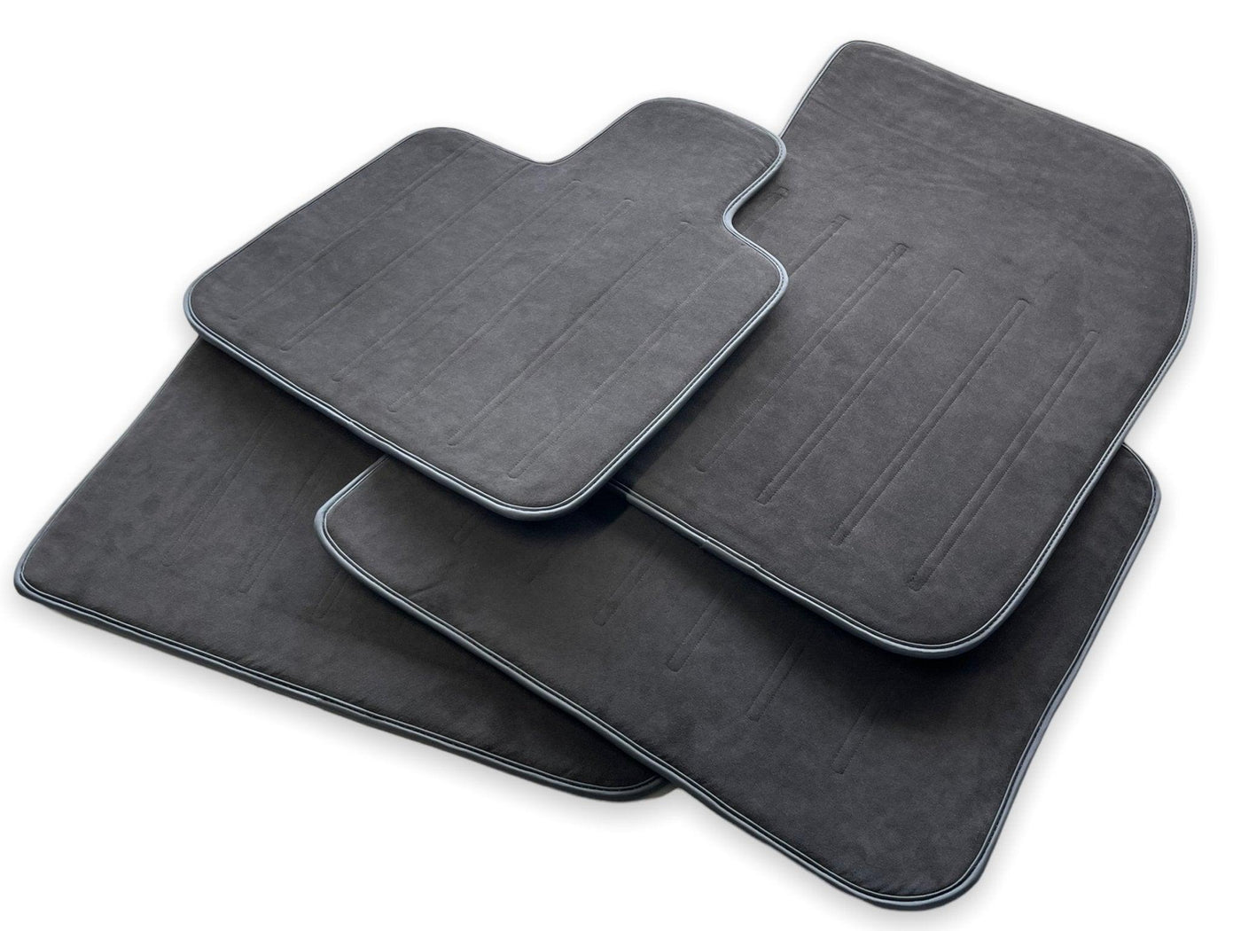 Alcantara Floor Mats For Rolls Royce Black Badge Cullinan - AutoWin