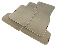 Beige Floor Mats For BMW 3 Series F34 GT 2013-2020 With M Package - AutoWin