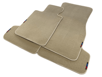 Beige Floor Mats For BMW 3 Series G20 With M Package - AutoWin