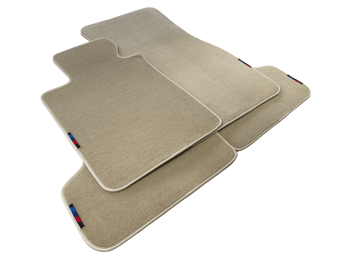 Beige Floor Mats For BMW 6 Series F06 Gran Coupe With M Package AutoWin Brand - AutoWin
