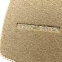 Beige Floor Mats For Mercedes Benz C-Class CL203 Coupe (2000-2008) | Limited Edition - AutoWin