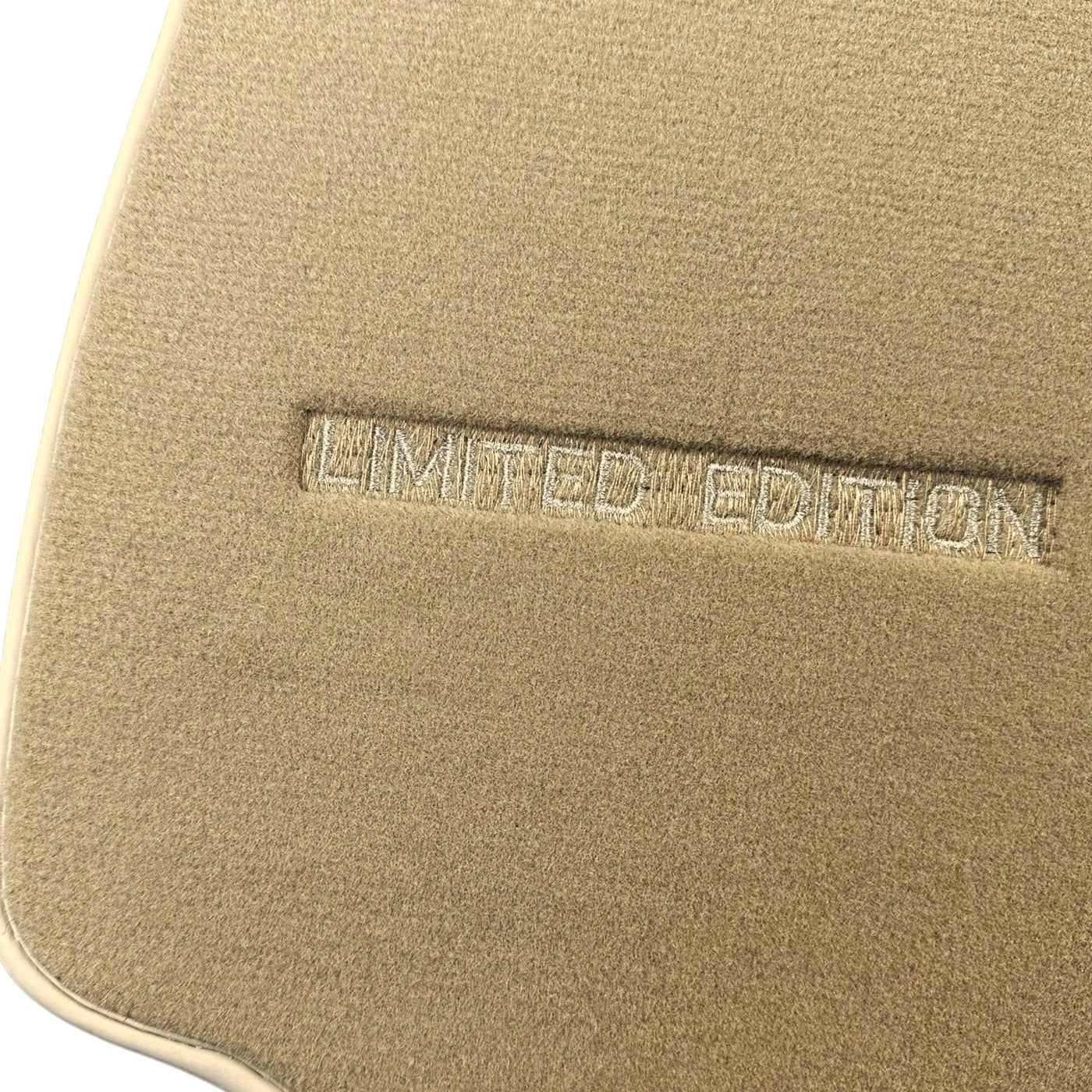 Beige Floor Mats For Mercedes Benz CLK-Class A208 Convertible (1998-2003) | Limited Edition - AutoWin