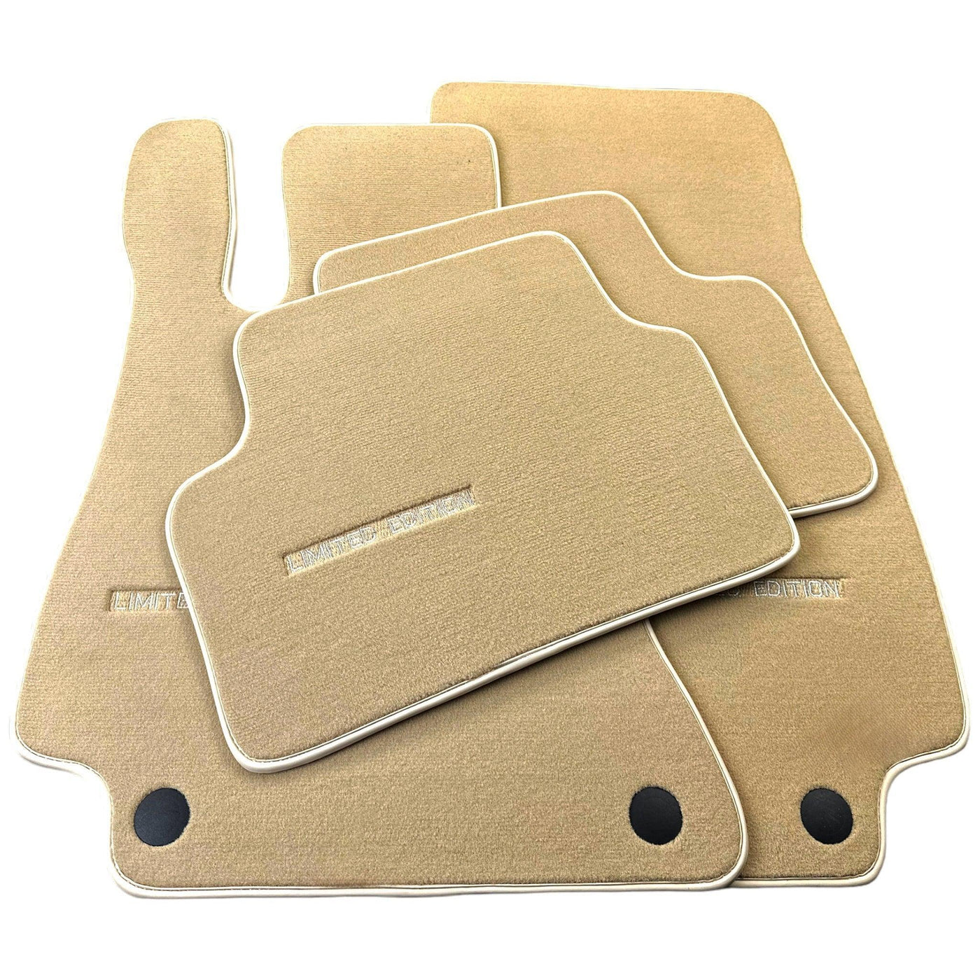 Beige Floor Mats For Mercedes Benz R-Class V251 (2005-2013) Long Wheelbase | Limited Edition - AutoWin