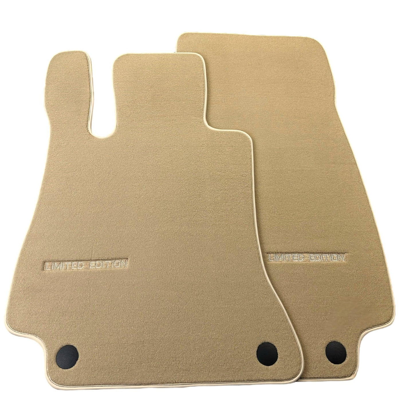 Beige Floor Mats For Mercedes Benz S-Class W126 (1979-1991) | Limited Edition - AutoWin