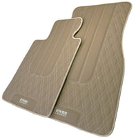 Beige Leather Floor Floor Mats For BMW 3 Series F34 GT 2013-2020 - AutoWin
