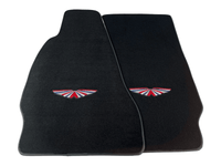Black Floor Mats For Aston Martin Vanquish (2012–2018) Er56 Design - AutoWin