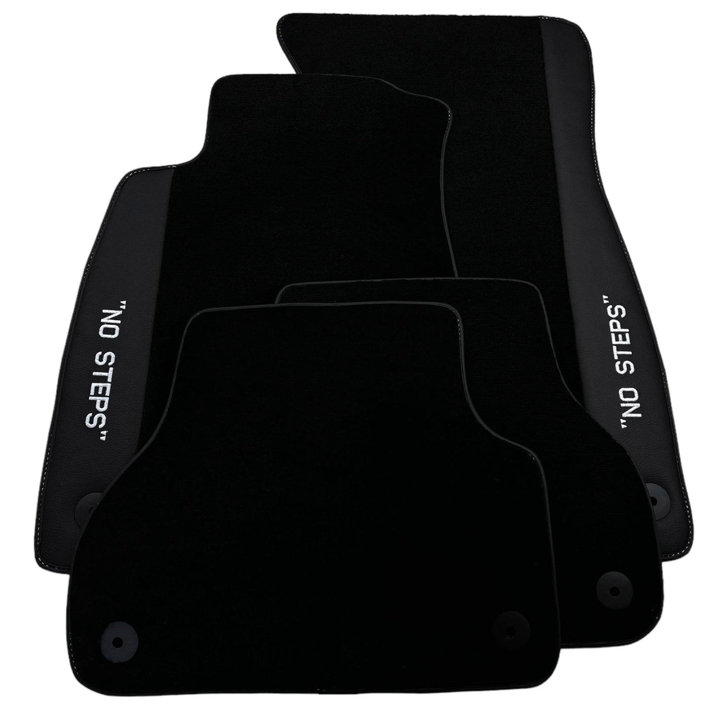 Black Floor Mats for Audi A3 - 5-door Hatchback (1996-2000) | No Steps - AutoWin