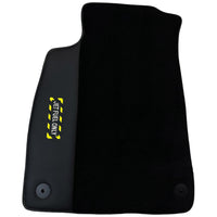 Black Floor Mats for Audi A4 - B5 Facelift Avant (1999-2001) | Fighter Jet Edition - AutoWin