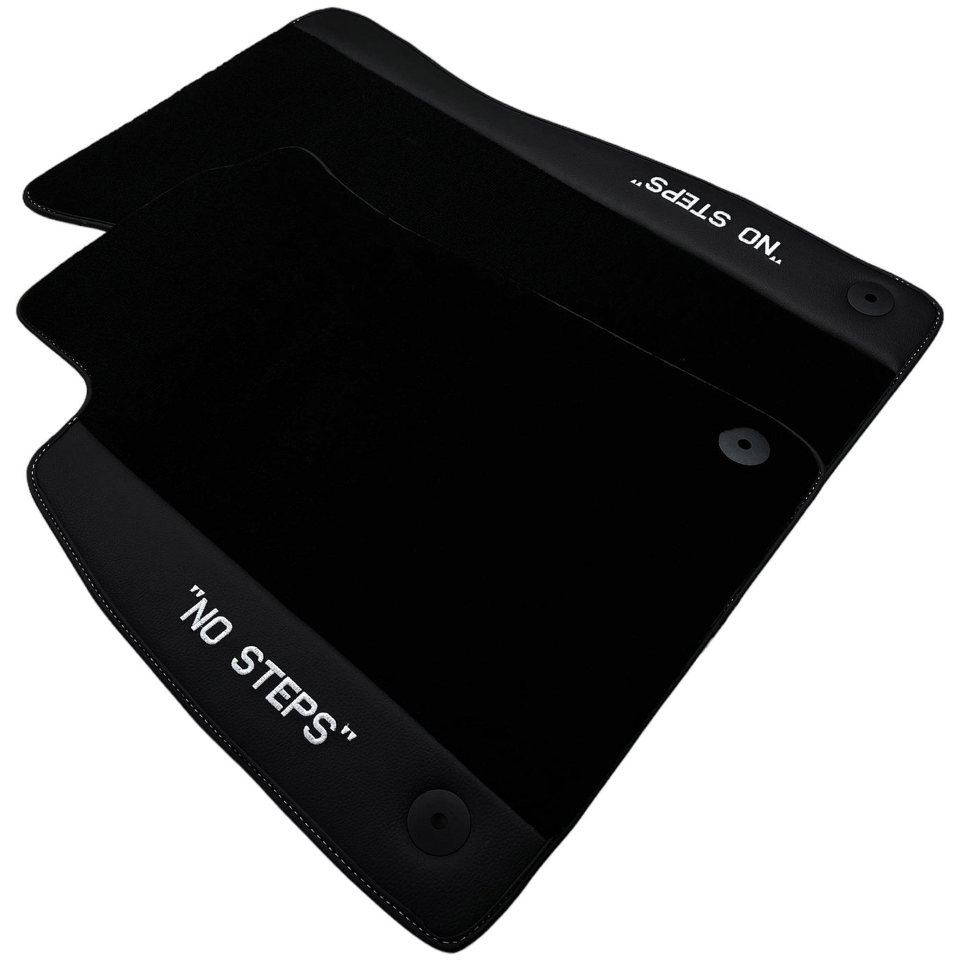 Black Floor Mats for Audi A4 - B9 Allroad Quattro (2016-2020) | No Steps - AutoWin