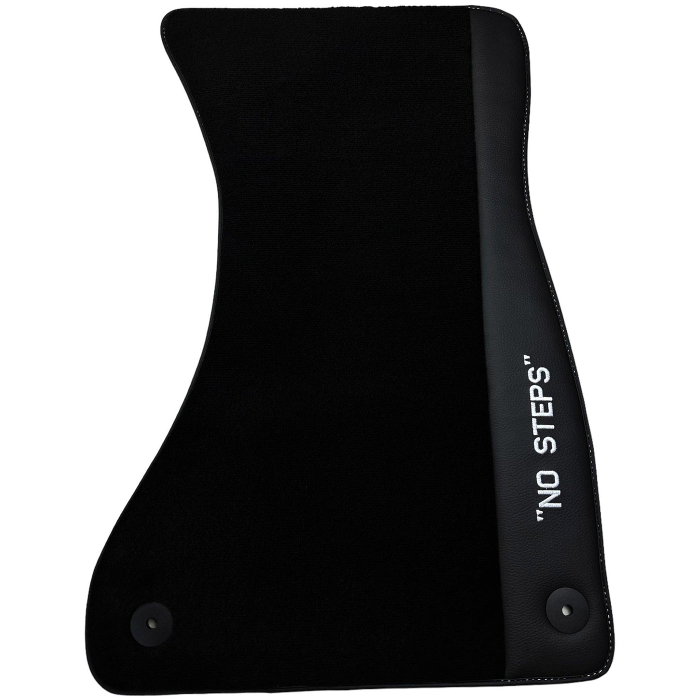 Black Floor Mats for Audi A5 - 8F7 Convertible (2009-2017) | No Steps - AutoWin