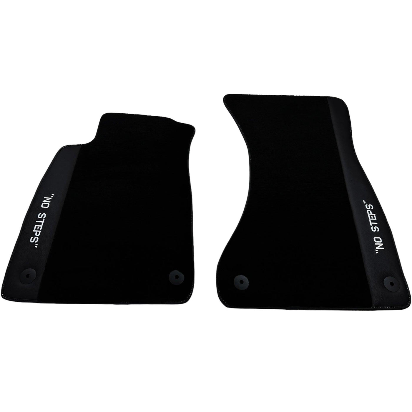 Black Floor Mats for Audi A5 - 8T3 Coupe (2007-2016) | No Steps - AutoWin