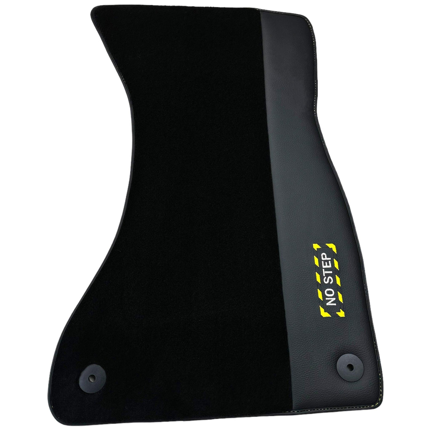 Black Floor Mats for Audi A8 A8 D4 Long (2010-2017) | Fighter Jet Edition - AutoWin