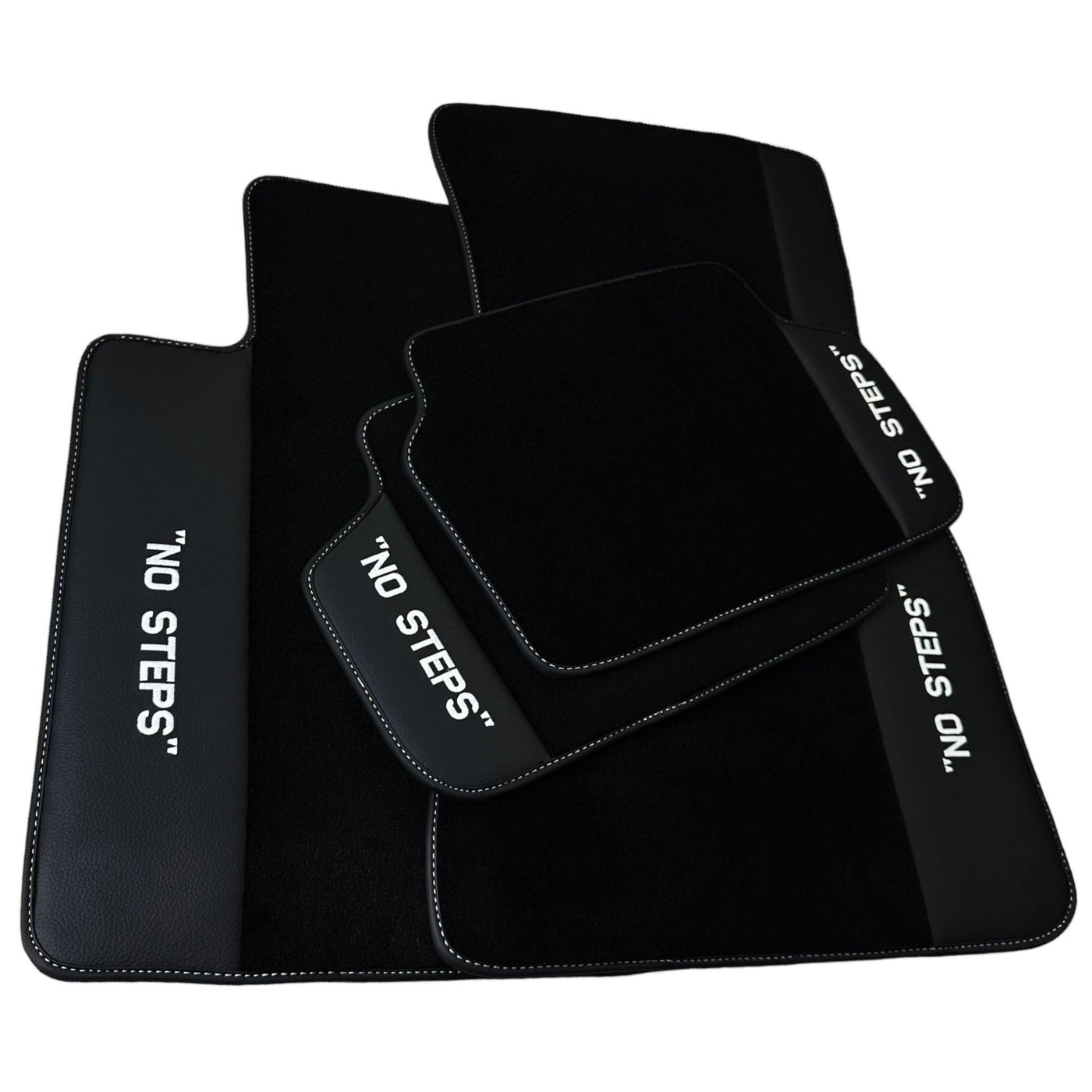 Black Floor Mats For BMW 4 Series F33 No Steps Edition - AutoWin
