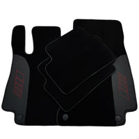 Black Floor Mats For Mercedes Benz A-Class W177 Sedan (2019-2023) | AutoWin Edition - AutoWin