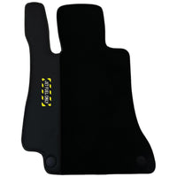 Black Floor Mats For Mercedes Benz C-Class S206 Wagon (2021-2023) | Fighter Jet Edition - AutoWin