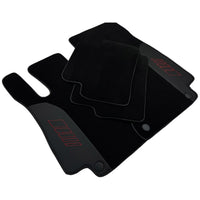 Black Floor Mats For Mercedes Benz E-Class W212 Sedan Facelift (2013-2016) | AutoWin Edition - AutoWin