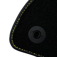 Black Floor Mats For Mercedes Benz EQE-Class X294 (2023-2024) | Fighter Jet Edition - AutoWin