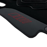 Black Floor Mats For Mercedes Benz GLS-Class X166 (2016-2019) | AutoWin Edition - AutoWin